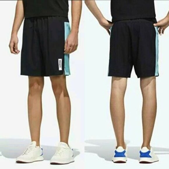 adidas Other - Adidas Primeblue Black Athletic Shorts Running Basketball Blue Performance L